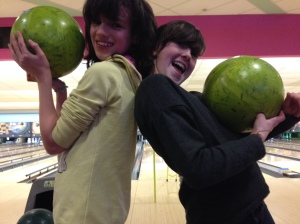 BFF bowling buddies